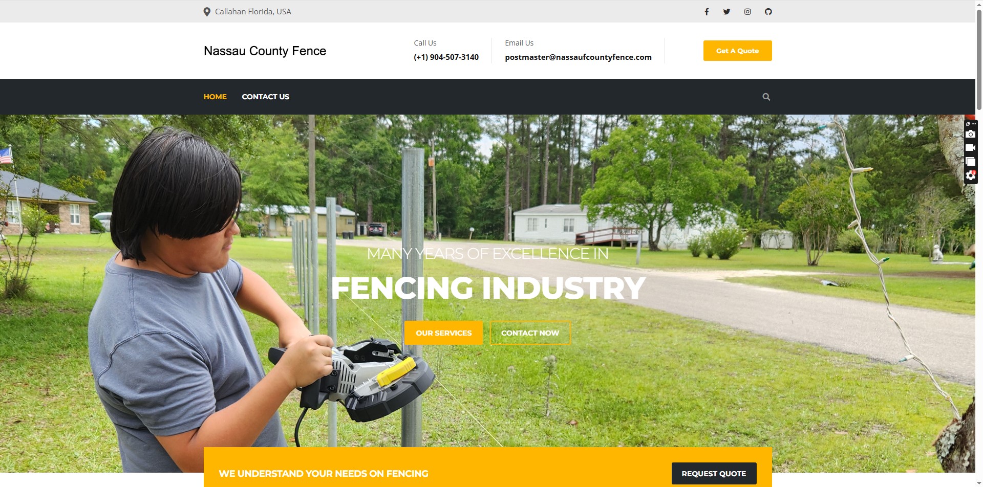 Automated Fence Quoting Software Platform Preview